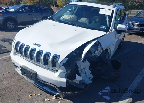 2014 Jeep Cherokee Limited z USA, uszkodzony, nr VIN 1C4PJMDS8EW183862